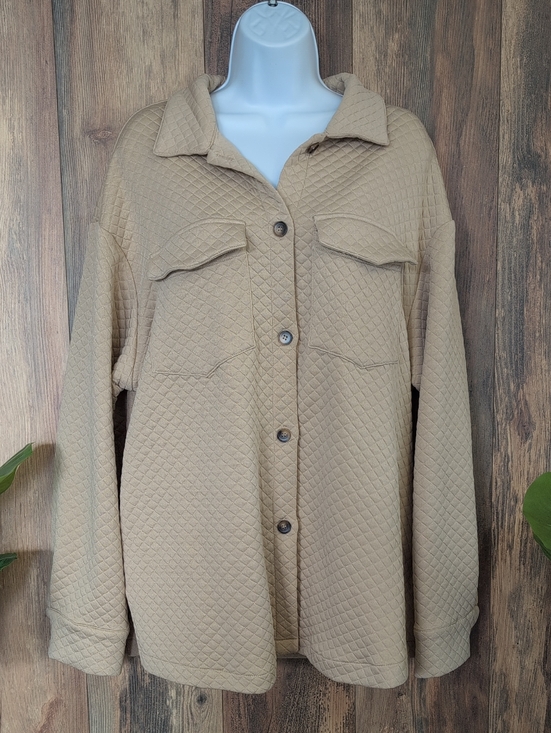 Jackets & Blazers - Quilted Utility Button Down Jacket XL                            AC126